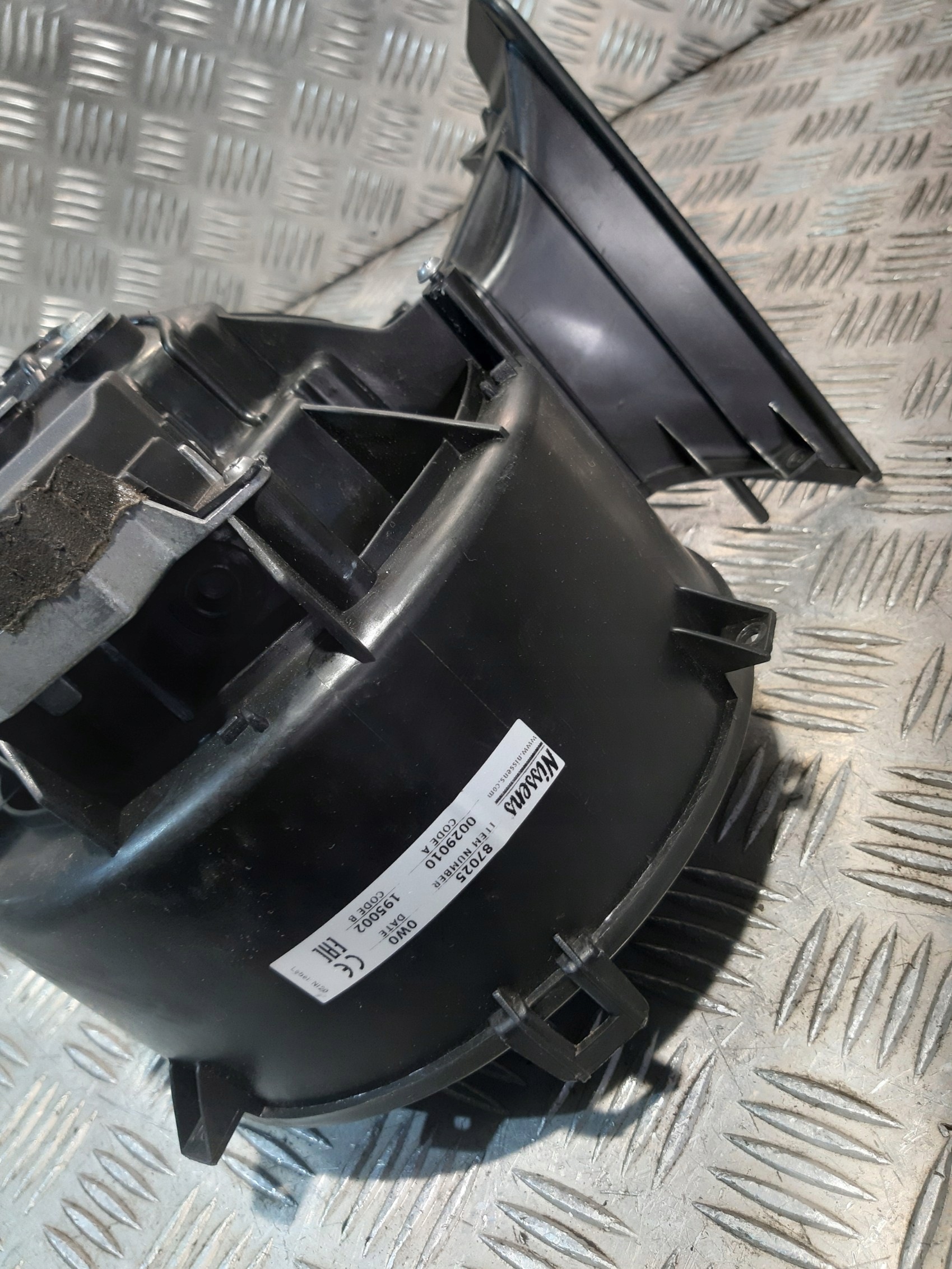 topení ventilátor klími OPEL WECTRA C NISSENS 87025