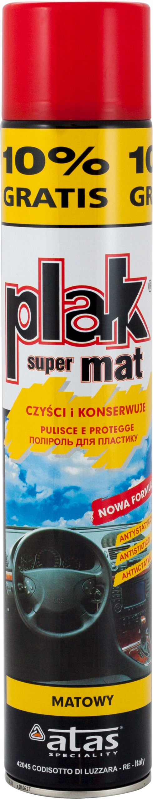 

Atas Plak Mat Truskawka 750 ml Matowy