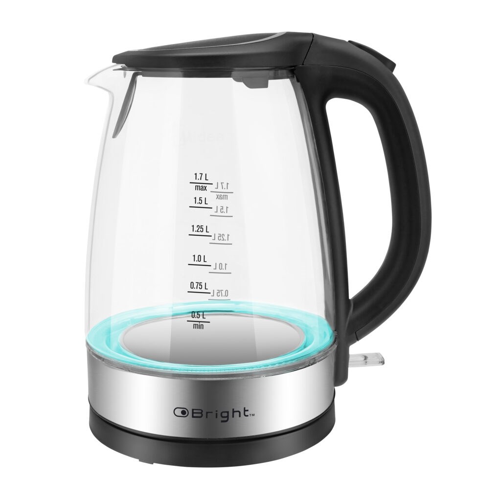 Skleněná elektrická varná konvice 1,7 l 2000 W