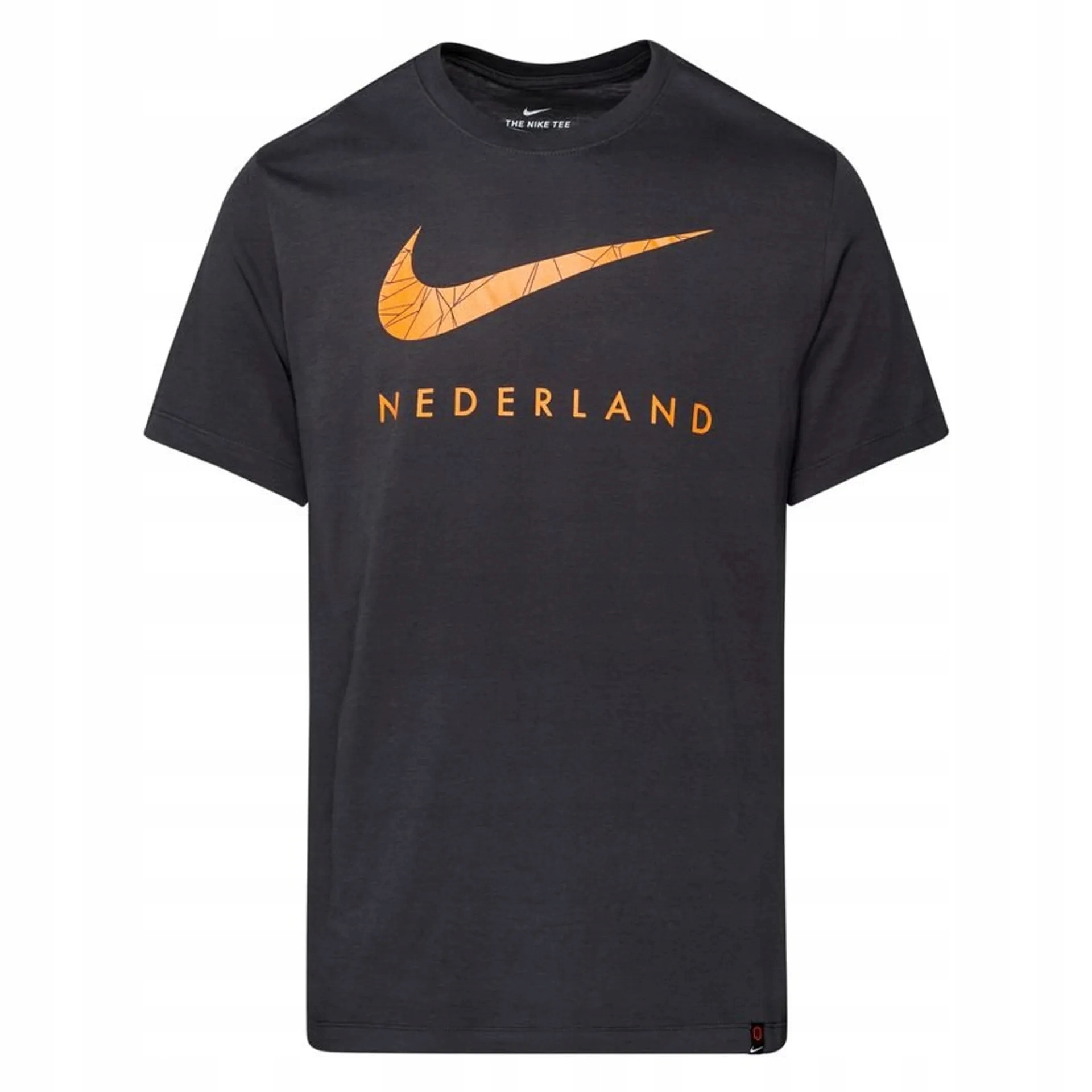 Koszulka Nike Knvb Holandia Tee Tr Ground Szary Rozmiar M