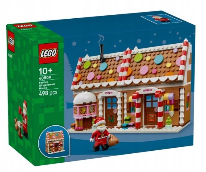 Lego(r) Iconic 40809 Vánoční perníková chatka