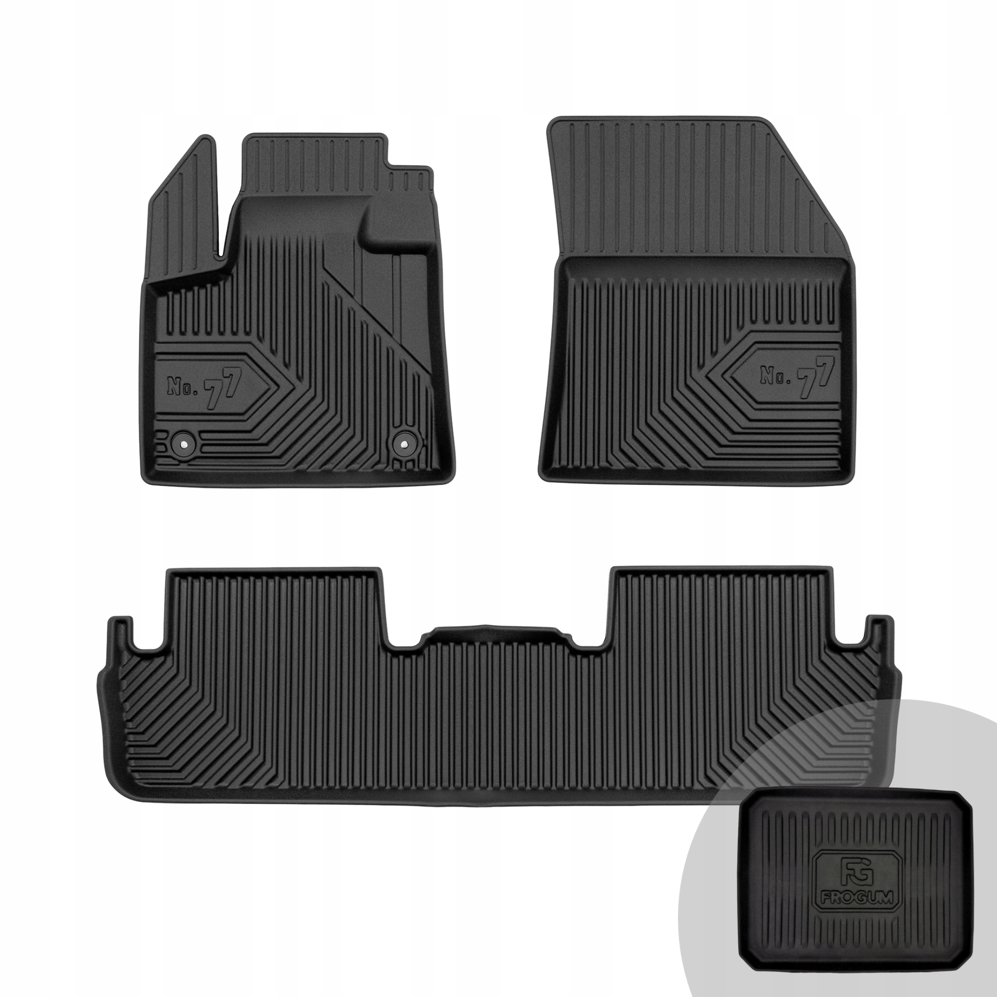 Frogum Koberce do auta pro Ds 7 Crossback 2017-2022
