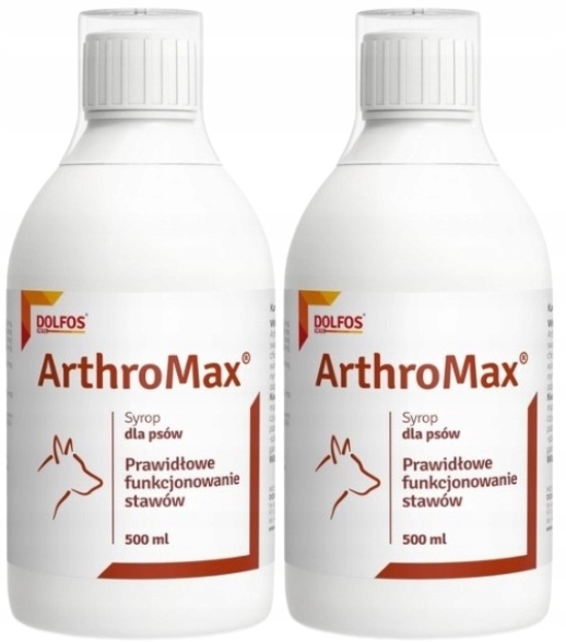 Levně ArthroMax glukosamin chondroitin sirup na klouby pro psa a kočku 2 x 500 ml