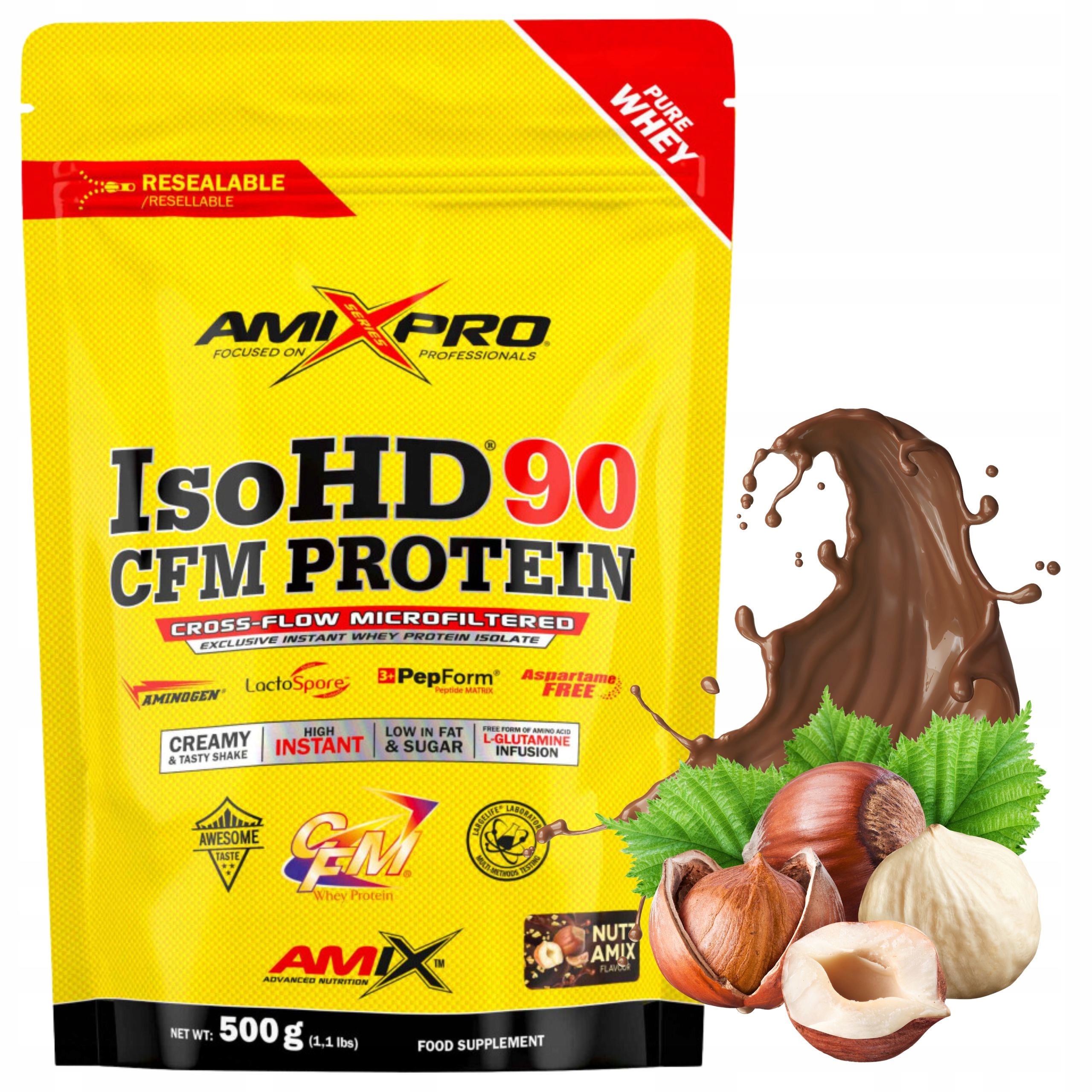 Protein low carb IsoHD izolát bílkovin bez cukru a sacharidů, dieta dukana