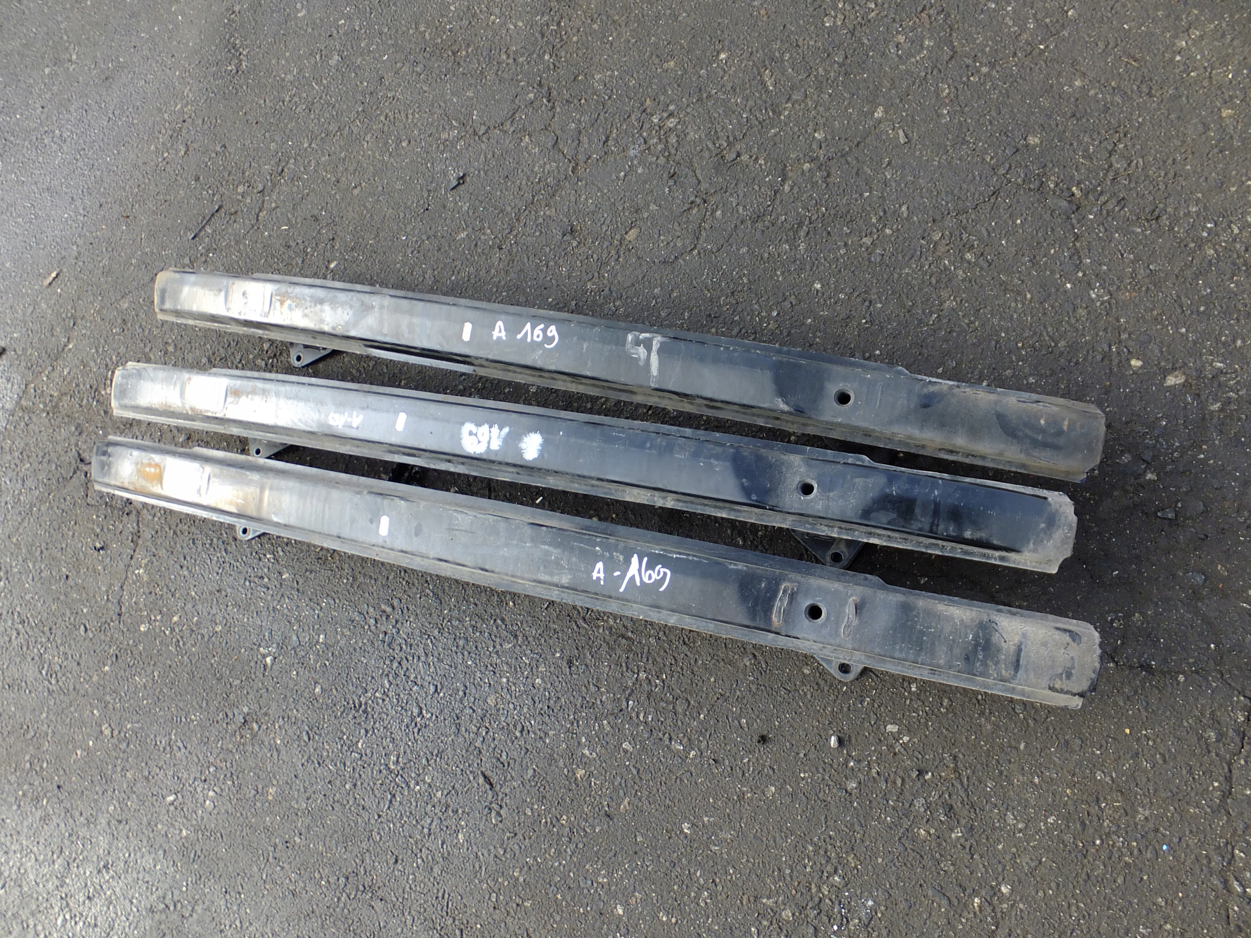 sider below bumper rear part mercedes w169 2007r