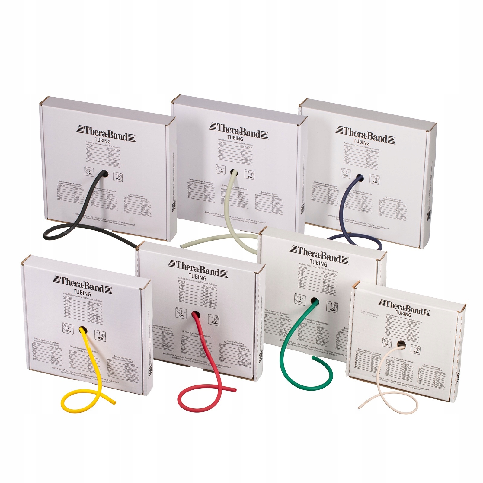 TUBING RZEMIEŃ REHABILITACYJNY THERA-BAND 7,5 Szerokość 10 mm