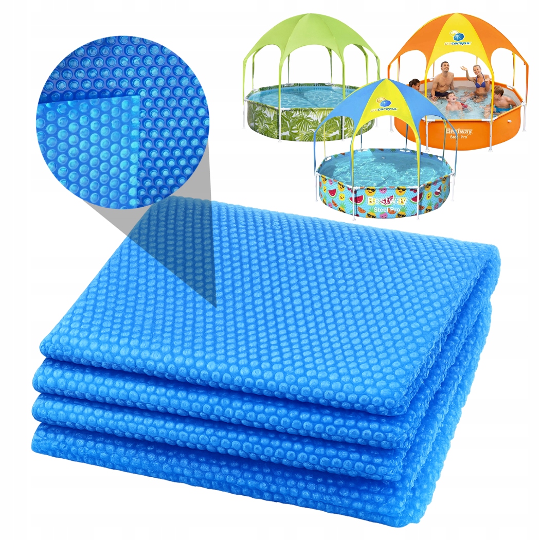 Krycí Plachta Solární Krytka Se Hodí Do Bazénu Bestway 56432