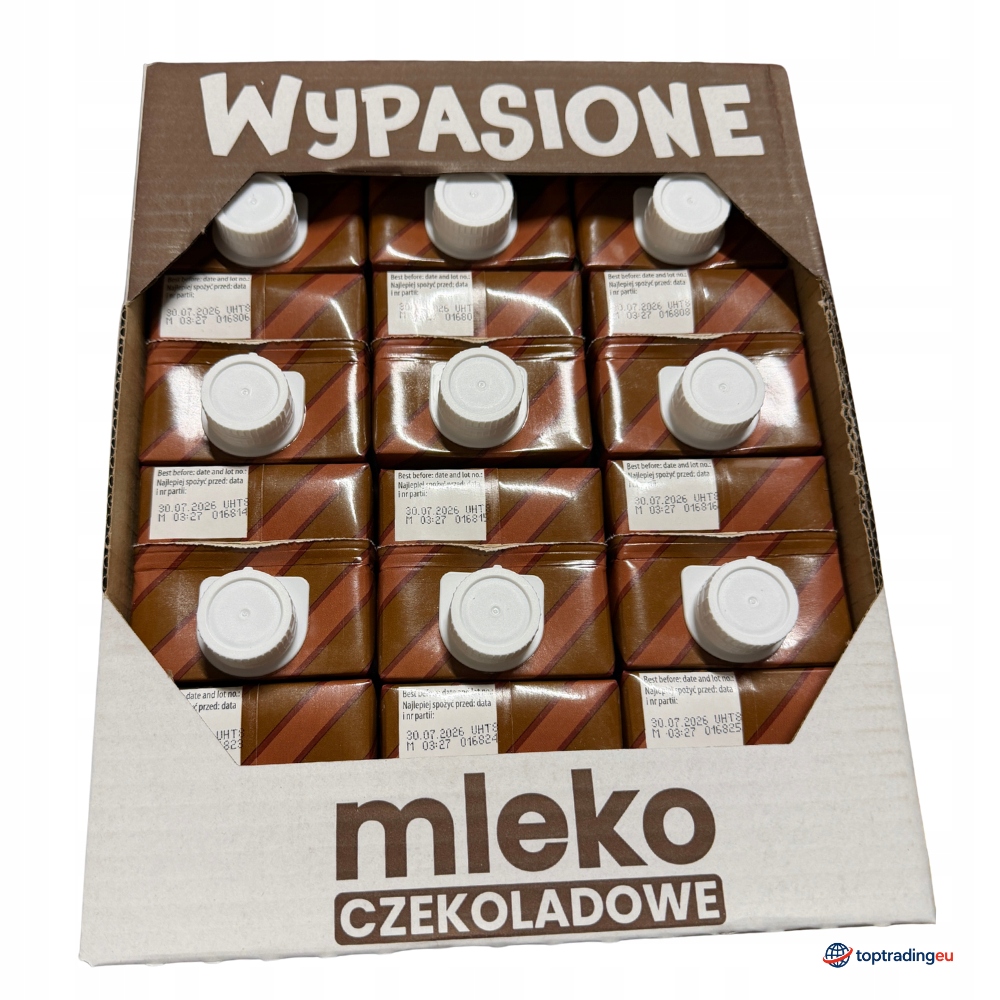 Levně Mlekovita Vypasované čokoládové mléko karton 12x1L Karton Uht