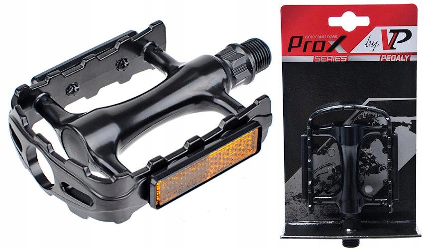 PROX PEDAŁY MTB ALUMINIOWE CZARNE GWINT 9/16"
