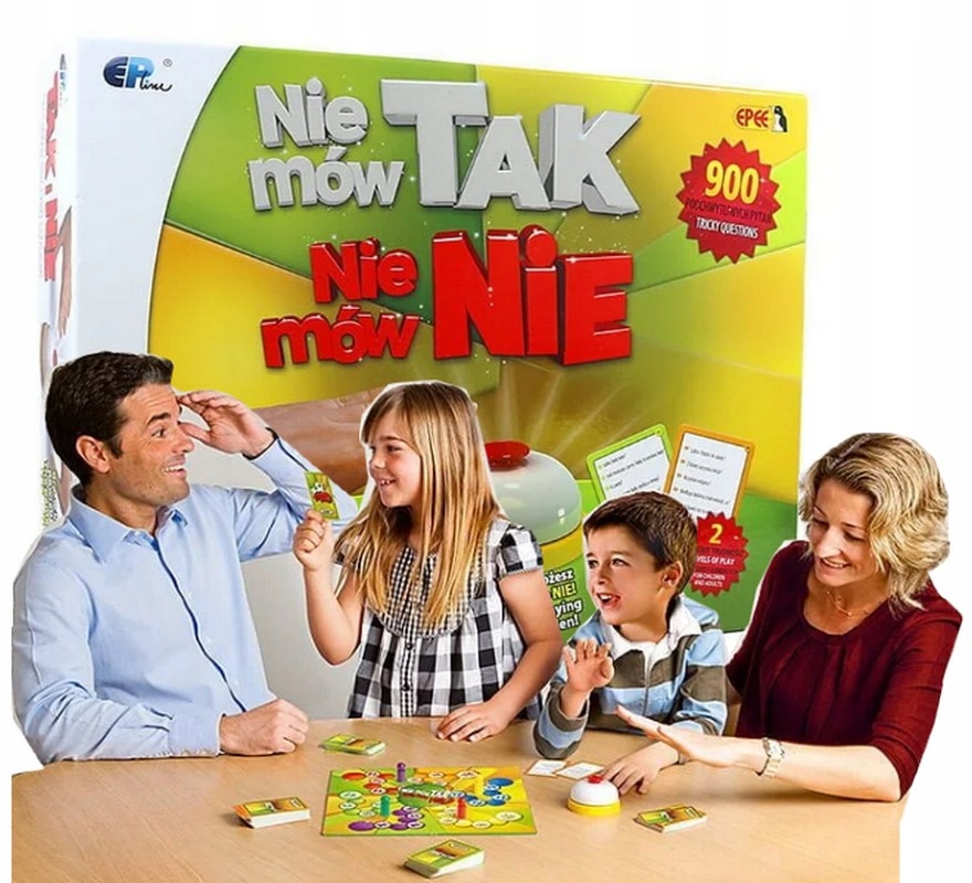 

Gra Rodzinna Nie Mów Tak Nie Mów Nie