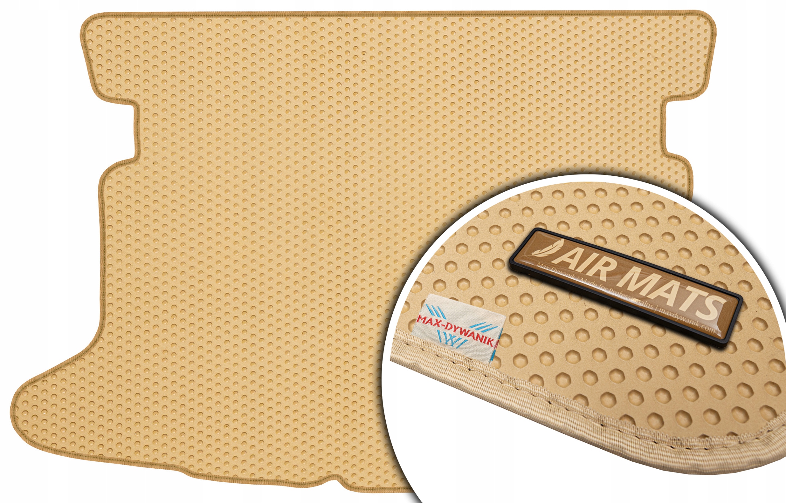 Toyota Auris I Hatchback 2007-2012 Béžová rohož do kufru Eva Air Mats