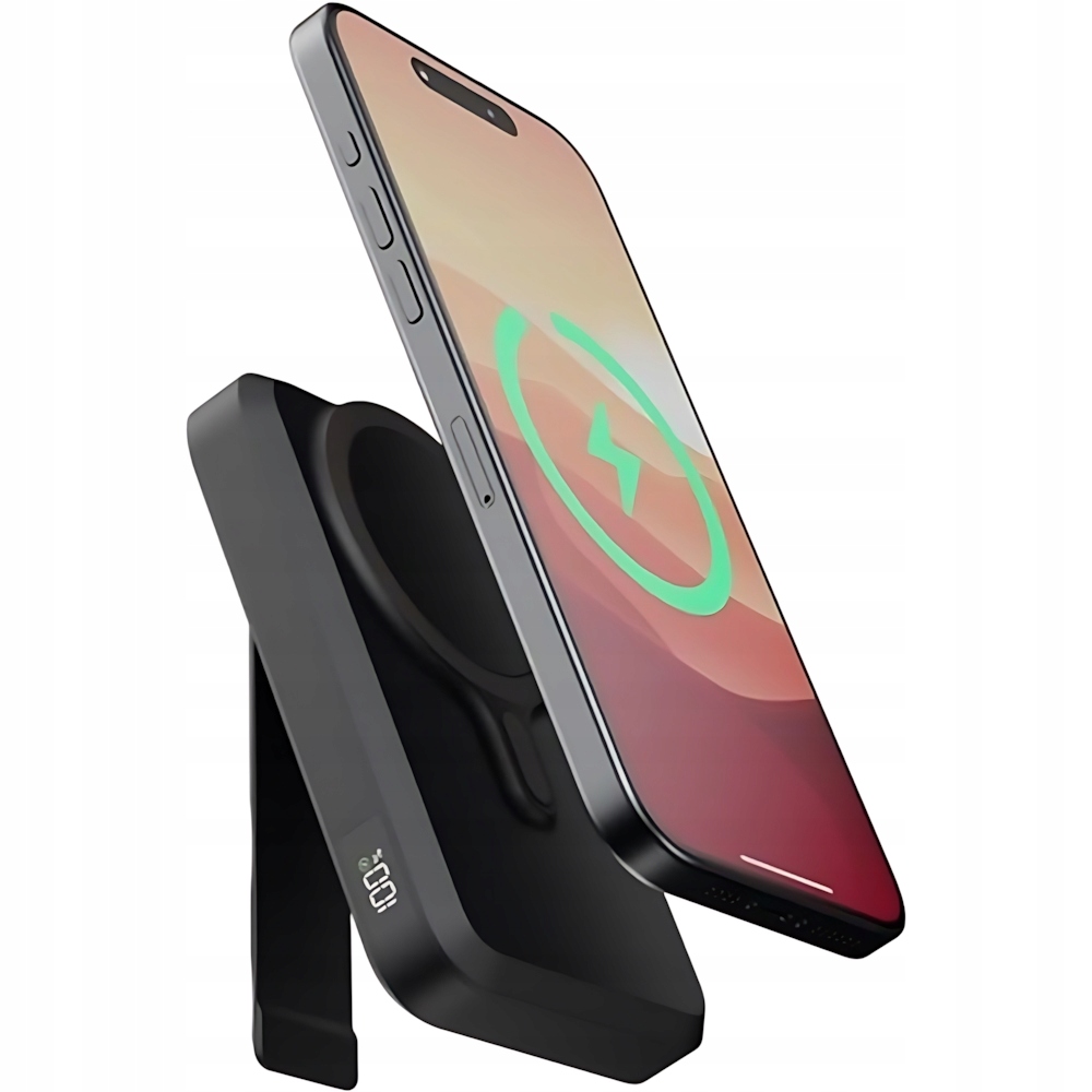 Robustná priestranná powerbanka 10000 mAh pre MagSafe s indukčným nabíjaním Pd XTorm