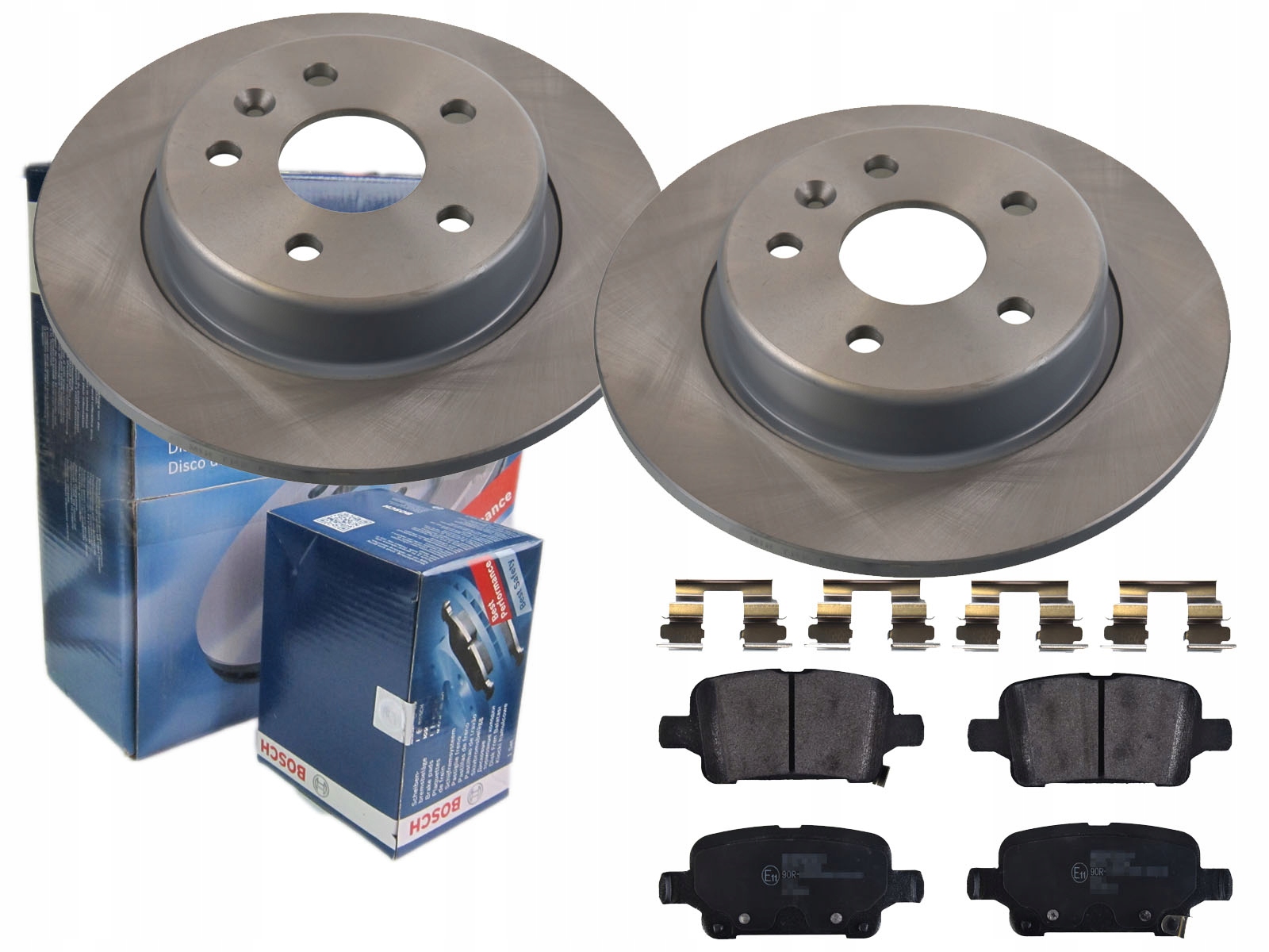 ДИСКИ КОЛОДКИ BOSCH ПЕРЕДНИЕ OPEL ASTRA V 264MM