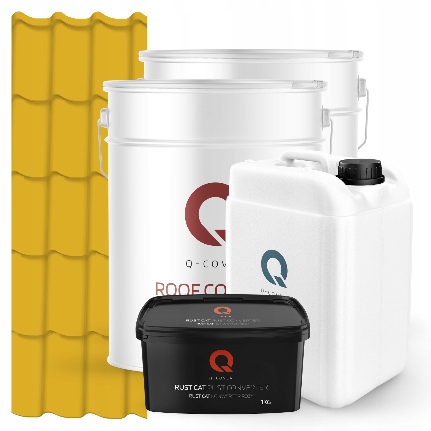 Farba Na Kovovú Strechu Žltá Citrónová Ral 1012 74 m2 Lesk