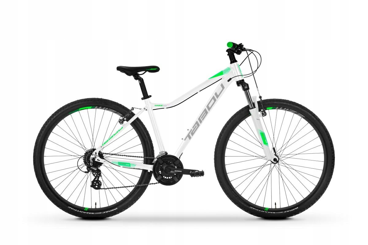 Rower Tabou 29" Wizz 1.0 White/green 18" Damski (biały/zielony)