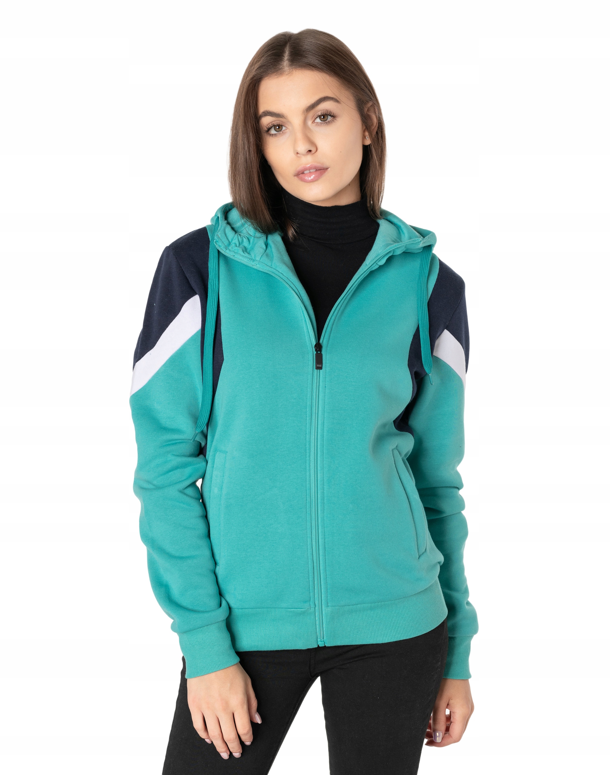 

Ciepła Bluza Bawełniana Damska Dresowa 58417-2 XXL