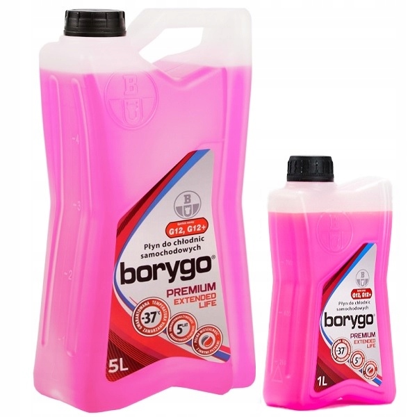 Borygo Premium Extended Life G12+ płyn do chłodnic -37°C 6L