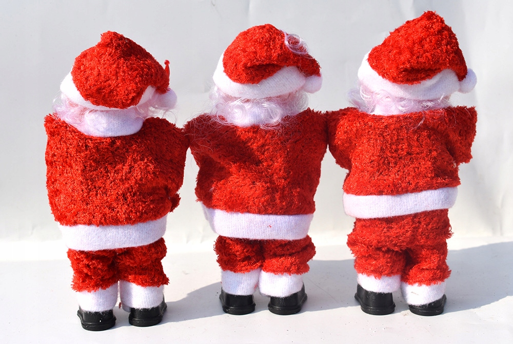 Tańczący Mikołaj grający muzykę 17 CM Marka Menuett