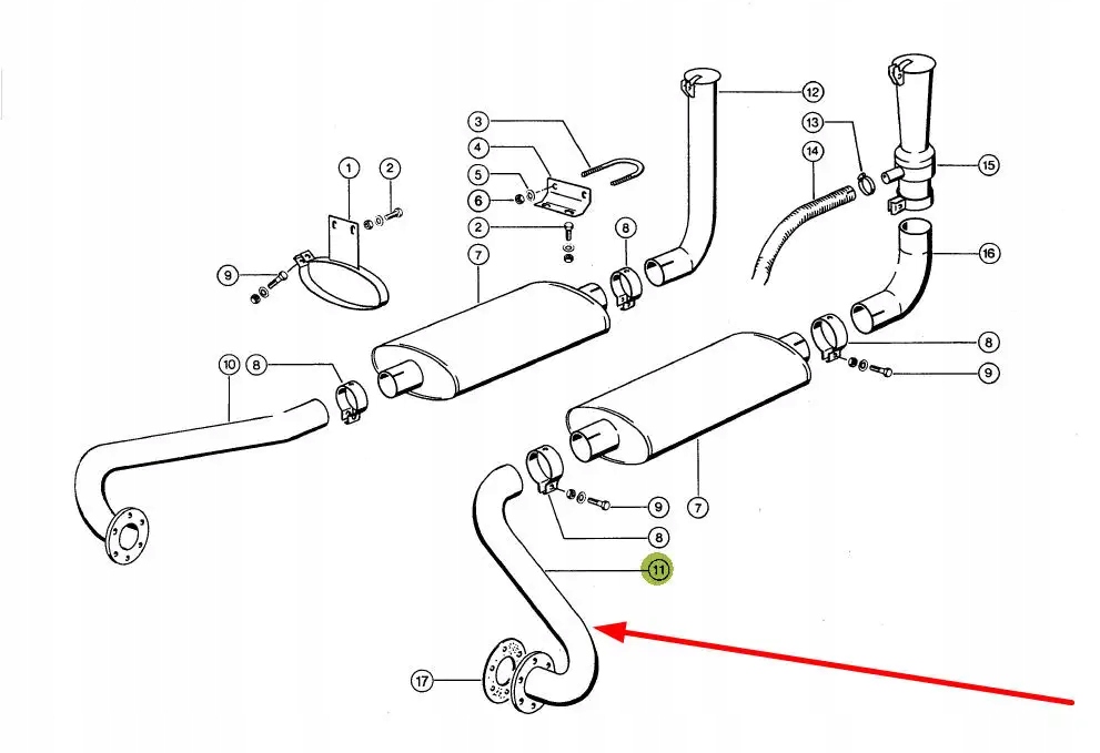 070917.1 Rura wydechowa Producent części Claas