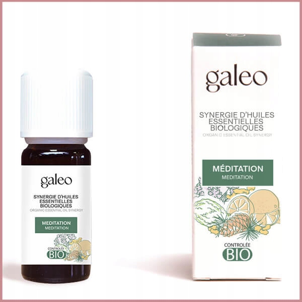 Olejek eteryczny Bio do medytacji Galeo 10 ml