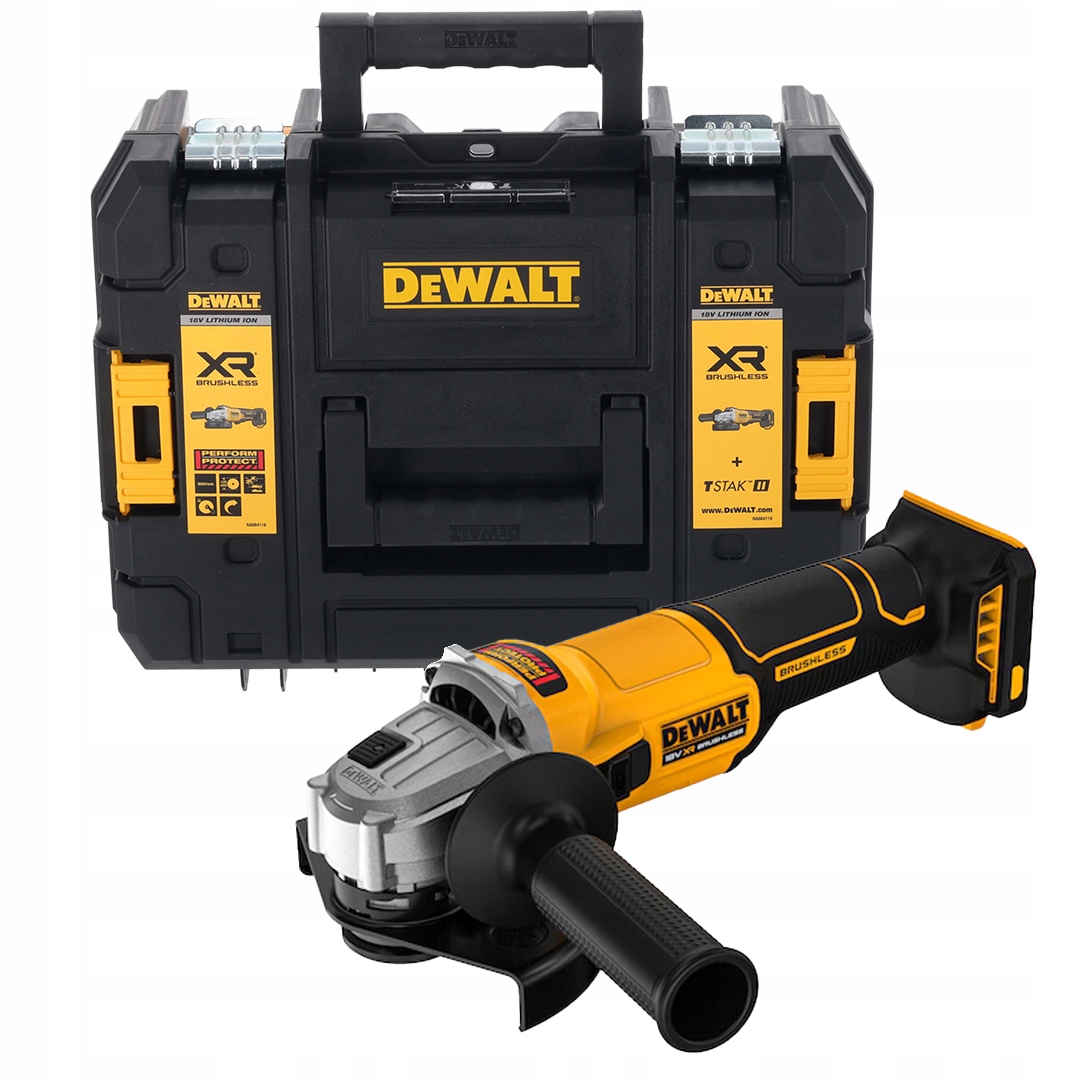 Aku. szlifierka kątowa DeWALT DCG407NT-XJ 18V 125mm Xr Bl Body walizka