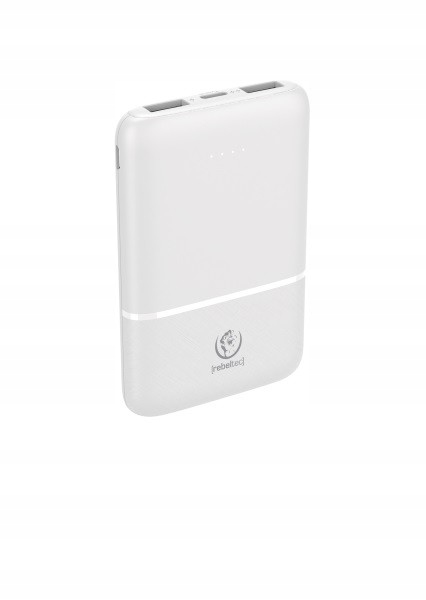 Powerbank P5 (5 000mAh 10W), moc wyjściowa 10W zapewnia szybkie i,