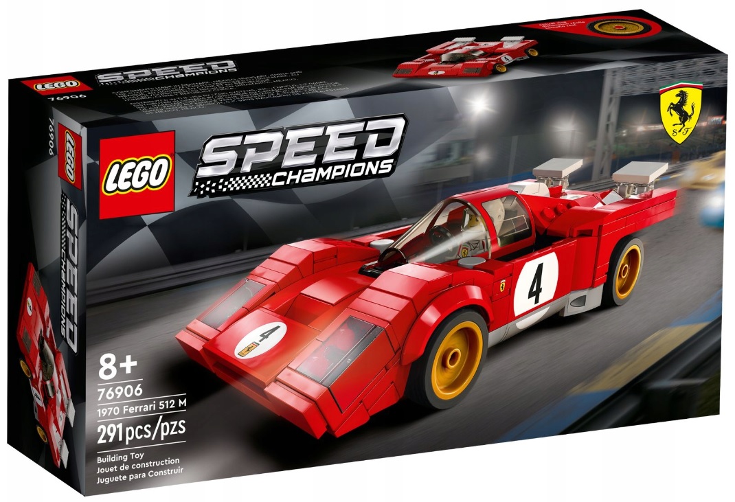 

Lego Speed Champions 76906 1970 Ferrari 512 M