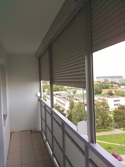 НАРУЖНЫЕ СТАВНИ балконное ограждение 580 x 150 ŻORY.