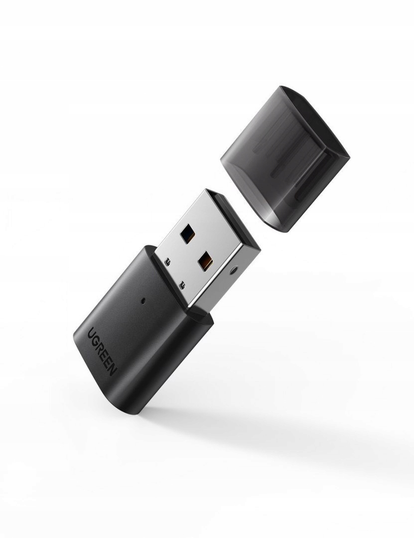 ADAPTER BLUETOOTH 5.0 USB-A CZARNY CM390 UGREEN 20m