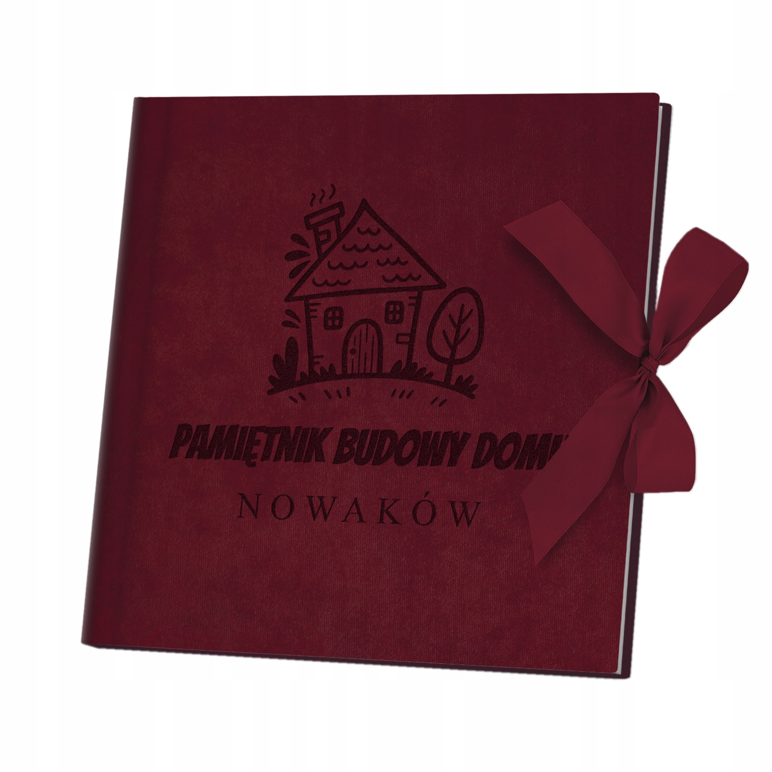 Dziennik Budowy Domu Album na Zdjęcia Kronika Pamiątka na Nowy Dom