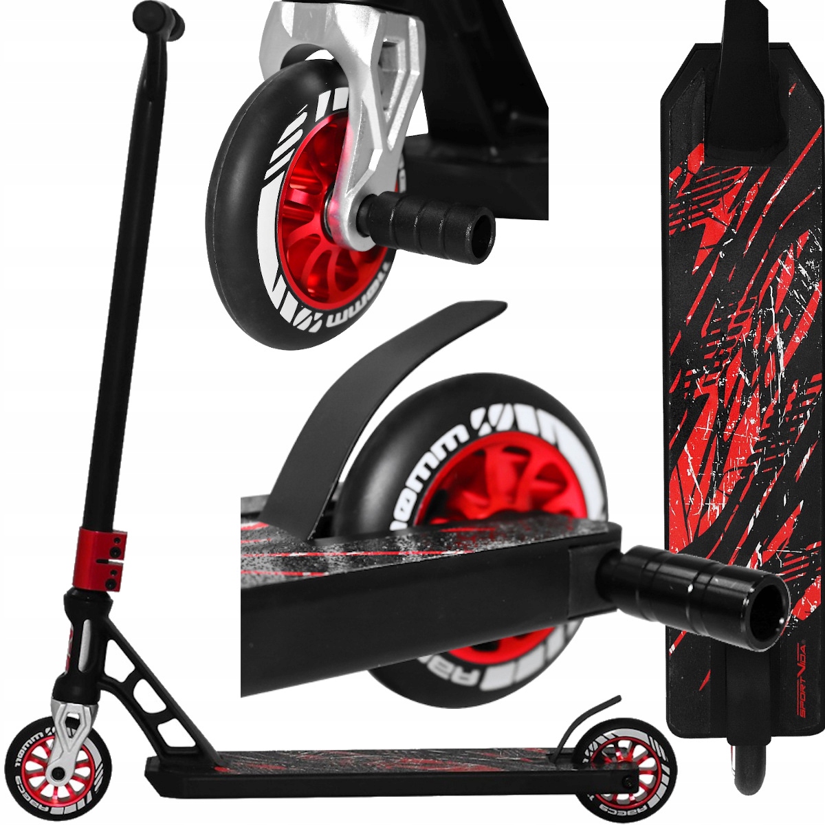 

Hulajnoga wyczynowa Freestyle Stunt ABEC-9 Rs gold