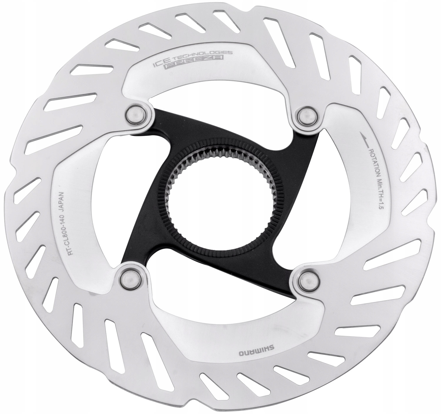 Brzdový kotouč Shimano Ultegra 140 mm RT-CL800 Ice Tech Freeza Extern