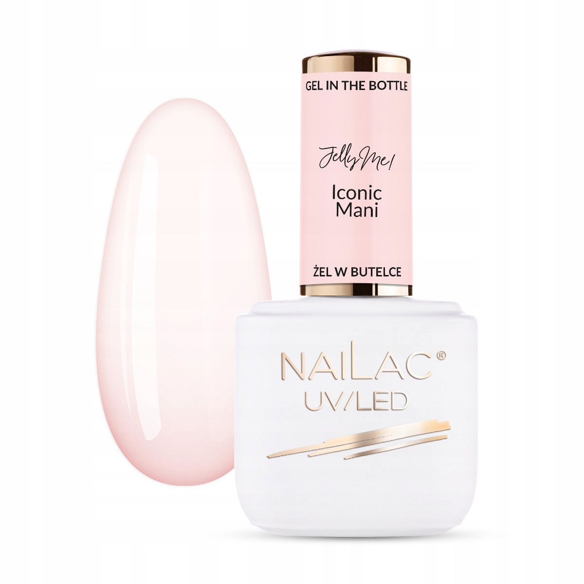 

Żel w butelce JellyMe! Iconic Mani NaiLac 7 ml