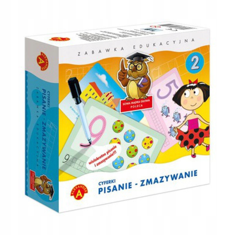GRA EDUKACYJNA PISANIE-ZMAZYWANIE GRA DLA 5 LATKA
