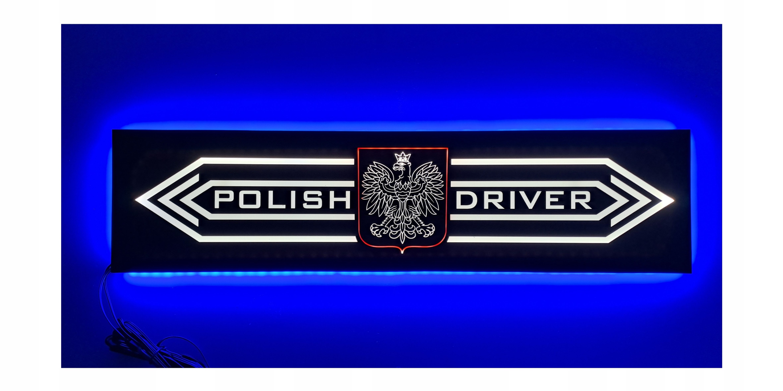 Led tabuľa Polish Driver nad posteľ s podsvietením kabíny Tir Lkw