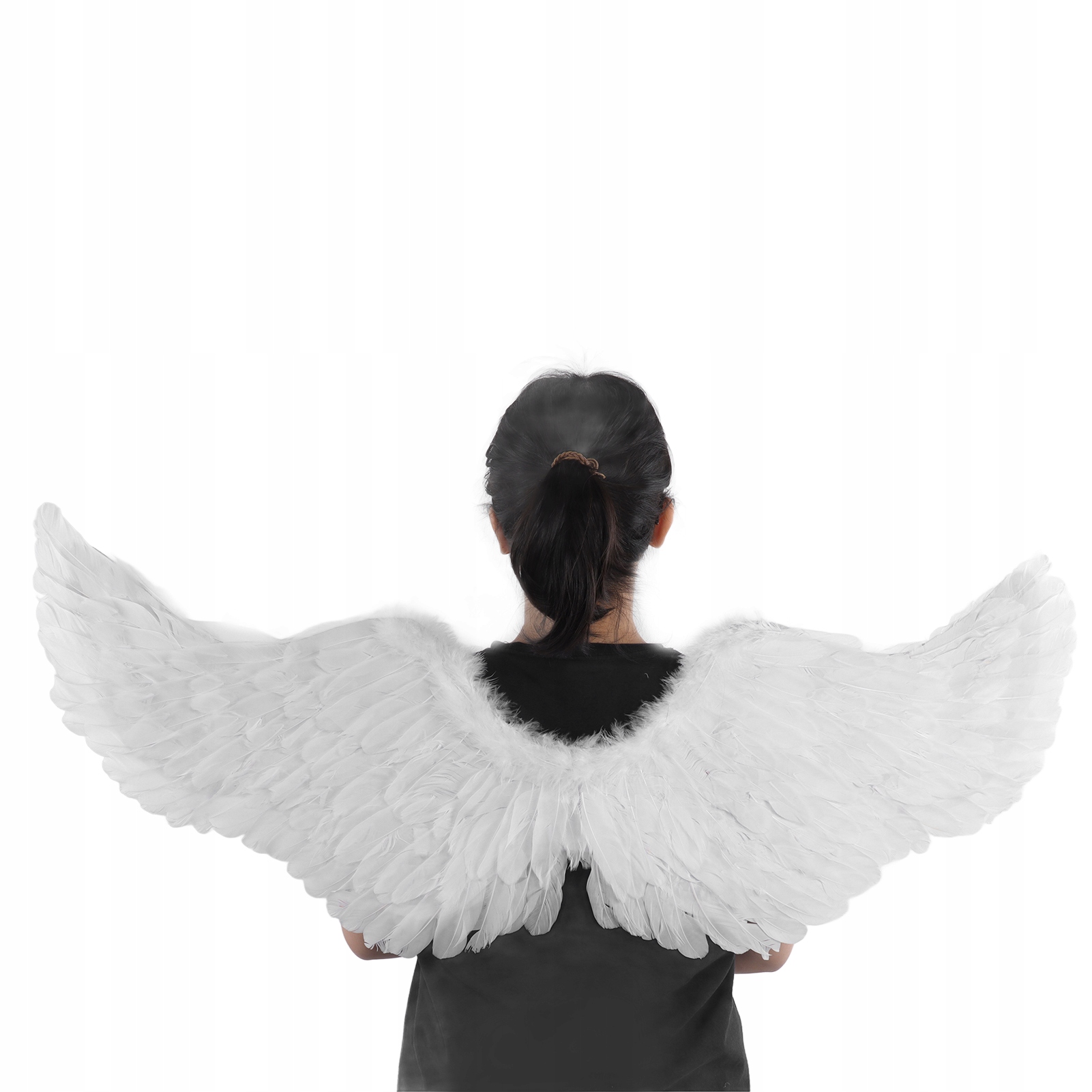 ANIOŁA SKRZYDŁA Z PIÓR 60x35cm BIAŁA Marka bez marki