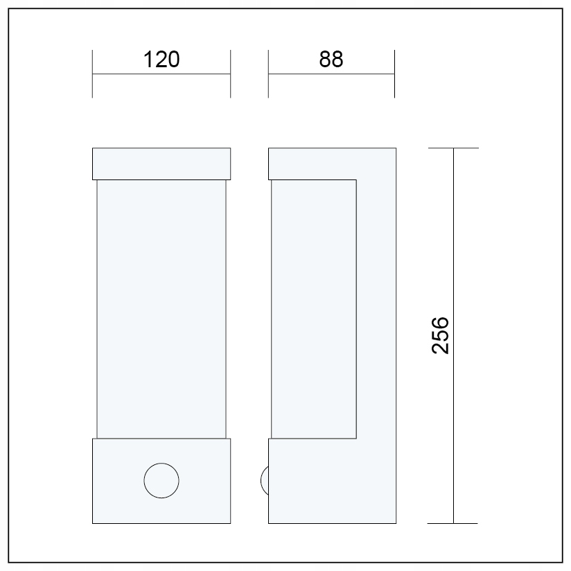 LAMPA Z CZUJNIKIEM RUCHU I ZMIERZCHU KINKIET ZEWNETRZNY DO LED E27 Rodzaj gwintu E27