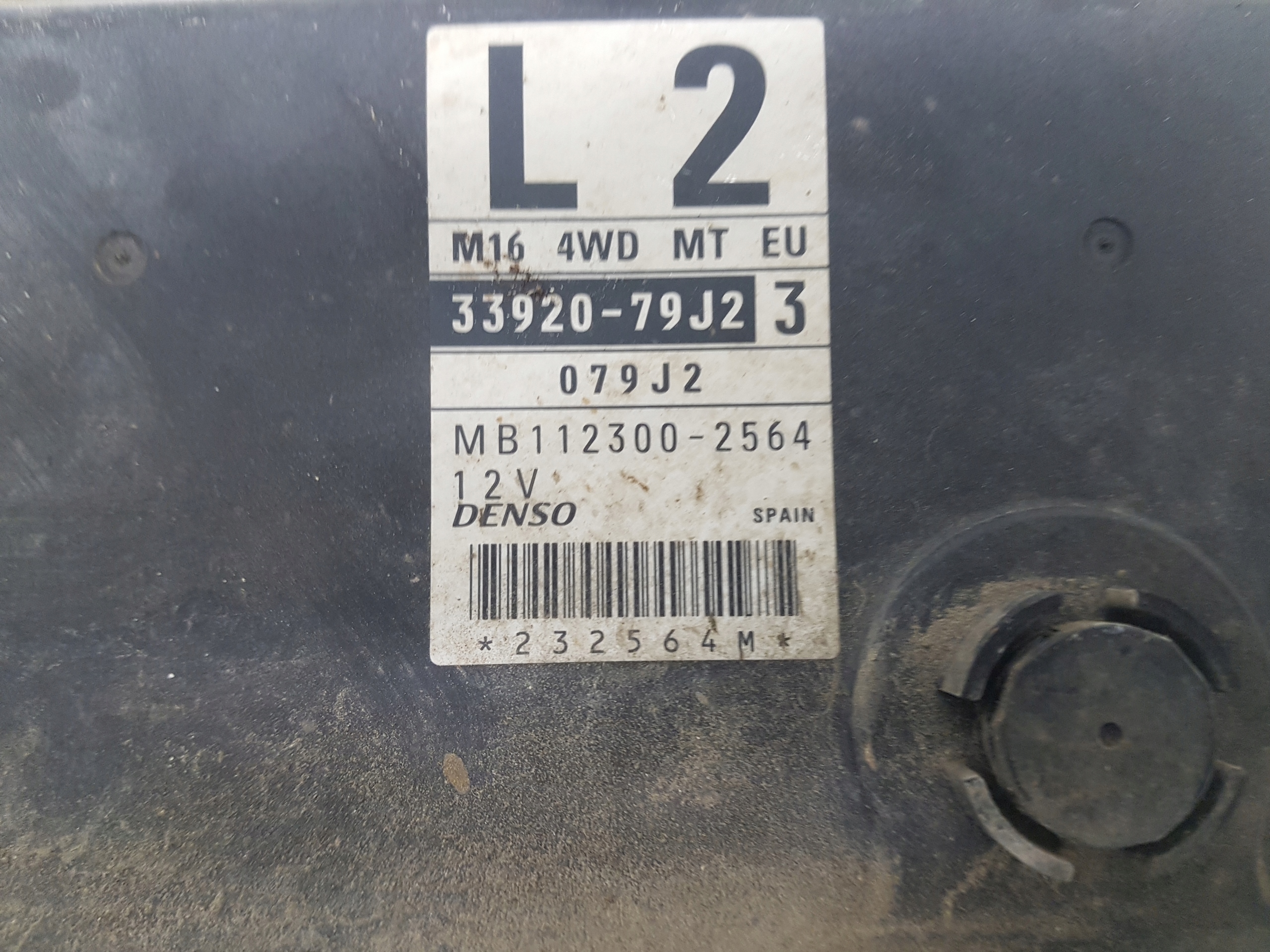 KOMPUTER SILNIKA STEROWNIK FIAT SEDICI 33920-79J2 Jakość części (zgodnie z GVO) O - oryginał z logo producenta pojazdu (OE)