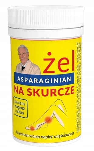 

Asparaginian Żel na skurcze do rozmasowania mięśni