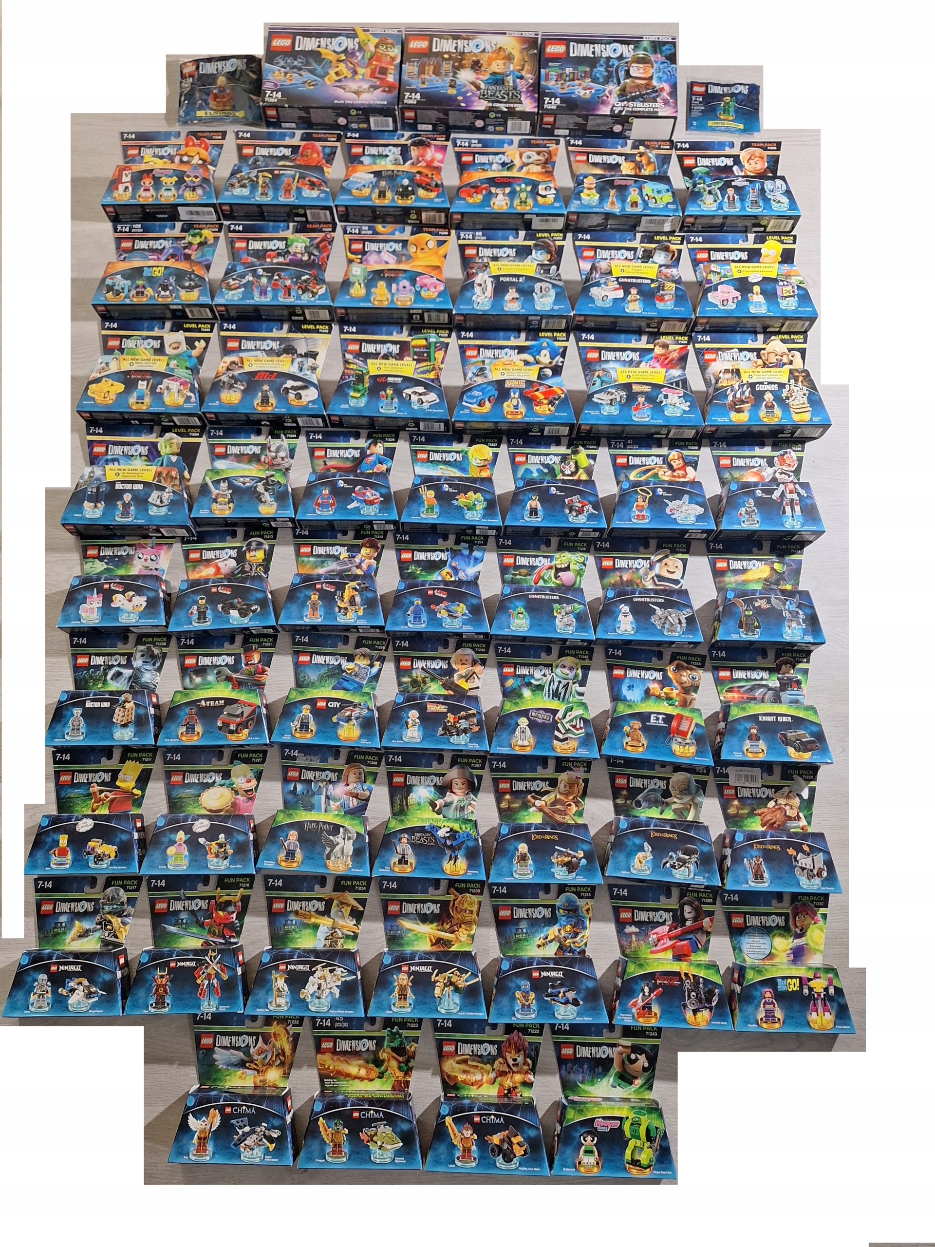 Lego Dimensions Dobrodružství Sonic Ghostbusters Harry Fun Level Team Pack 100%