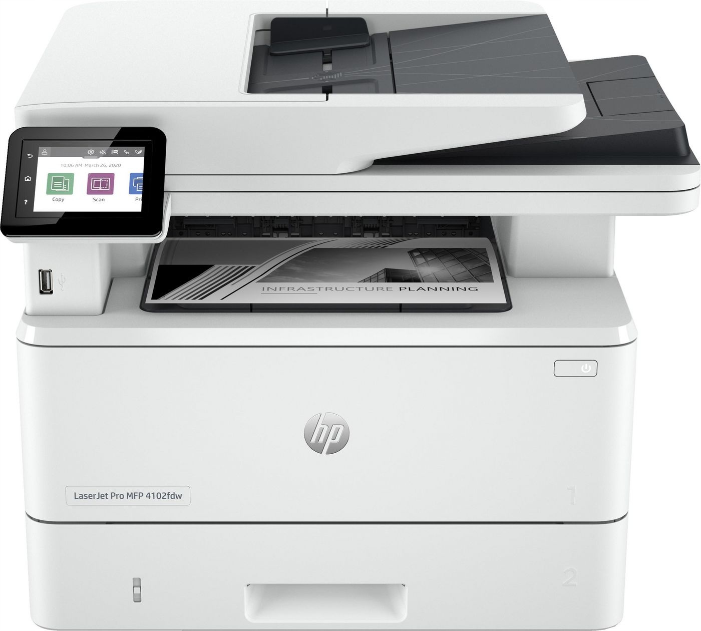 Zařízení Hp LaserJet Pro Mfp 4102dw WiFi Duplex Skenování 40 str/min