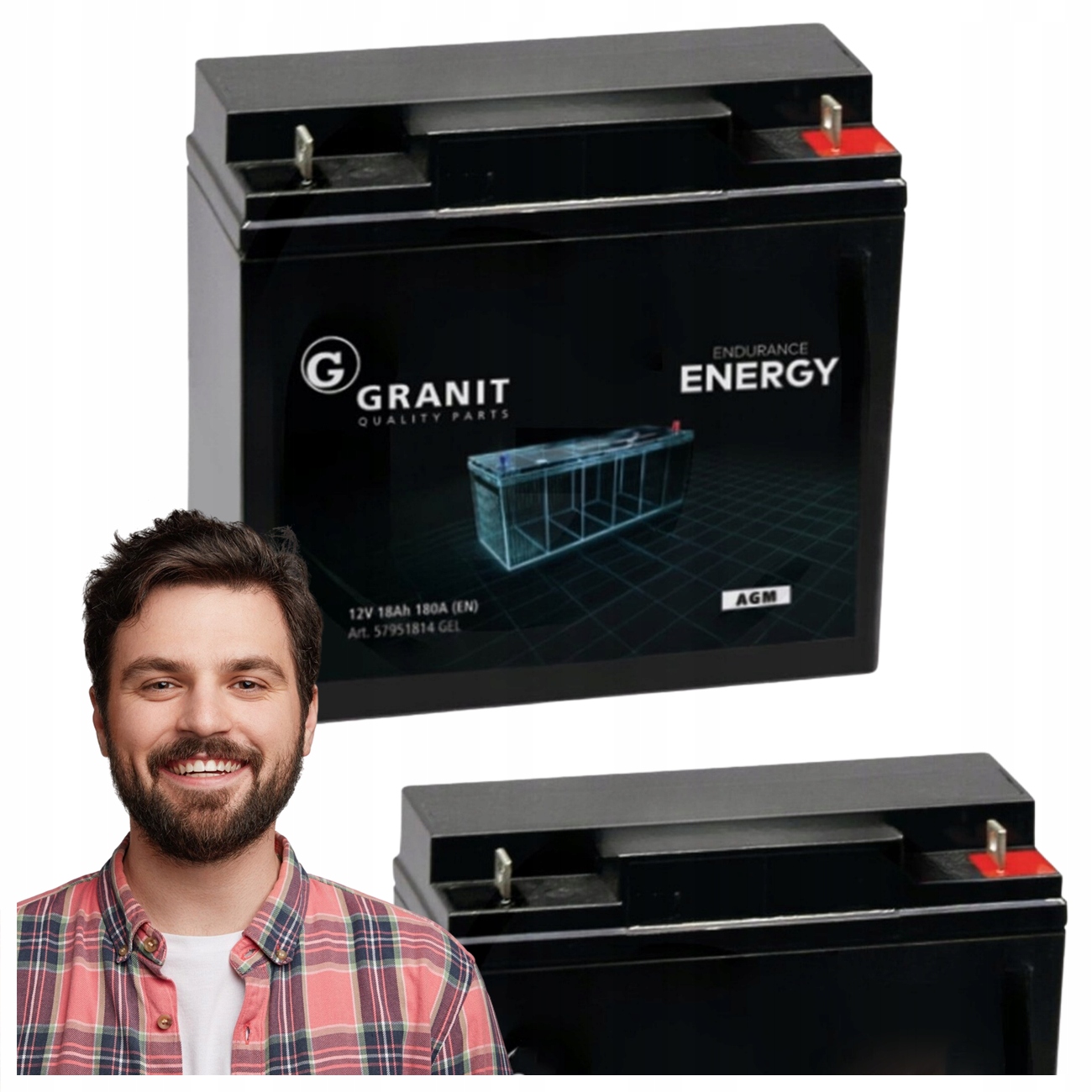 Akumulator Żelowy Do Traktorka Kosiarki 12 V 18 Ah P+ Husqvarna Mtd Partner