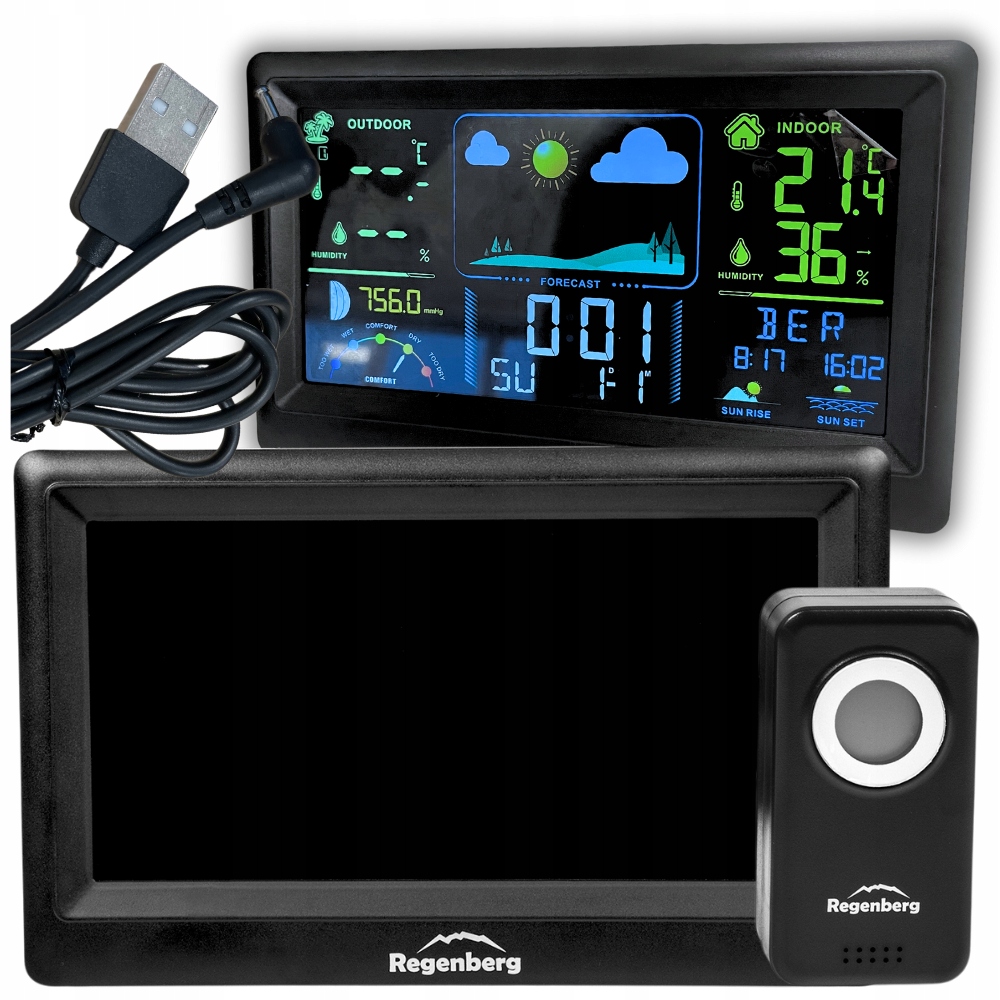 Počasí Budík Bezdrátová Meteorologická Stanice Dárek Inteligentní