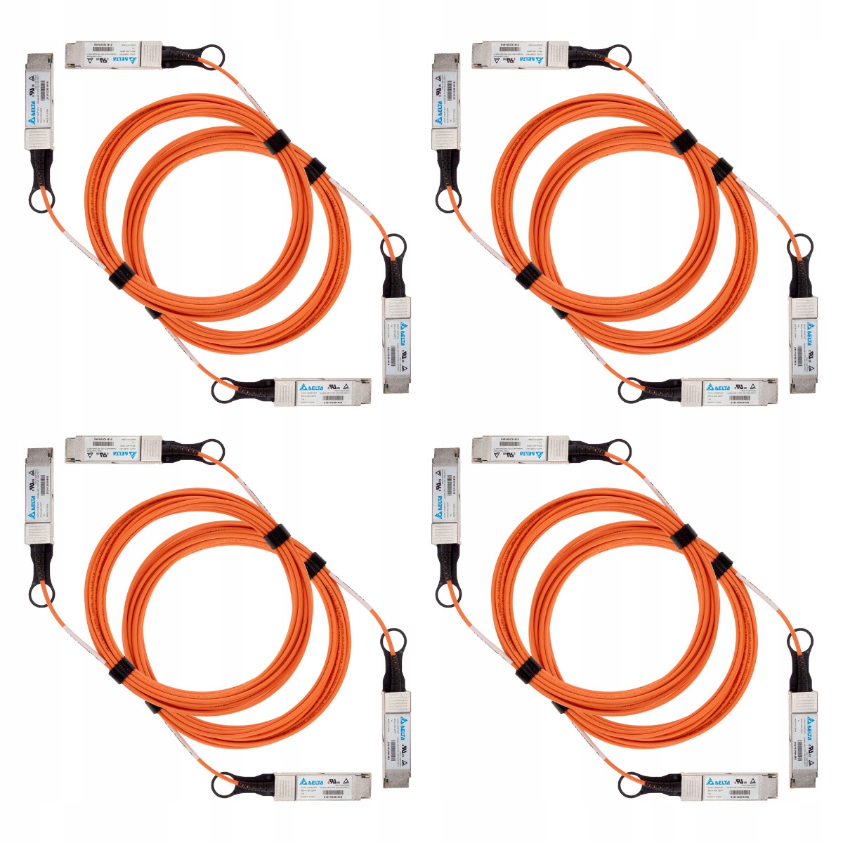 Delta QAOC-10G4F1A07 Qsfp/qsfp 40G 850nm 7M x8