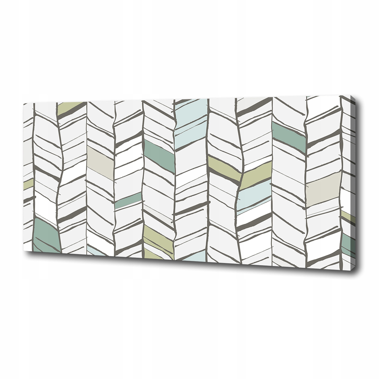 

Foto obraz duży na płótnie Jodełka wzór 125x50 cm