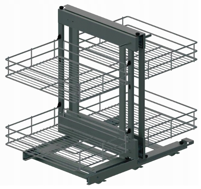Rohový Kôš Rejs Magic Corner Maxima Classic Pre Skrinku 800 MM, Pravá Montáž