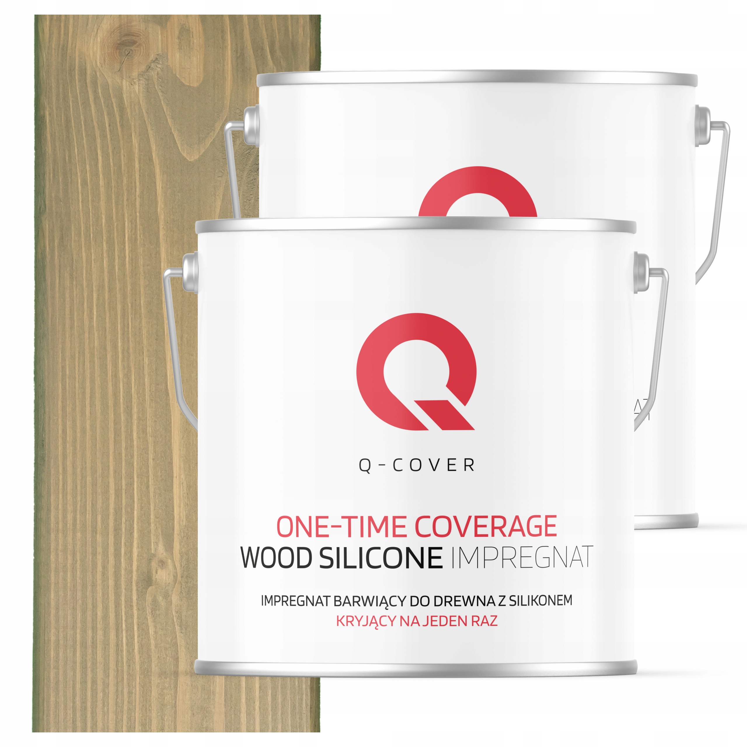 Impregnát na drevo Farba Pro S Voskom 5L Silná Farba Naraz Šedá Žltá