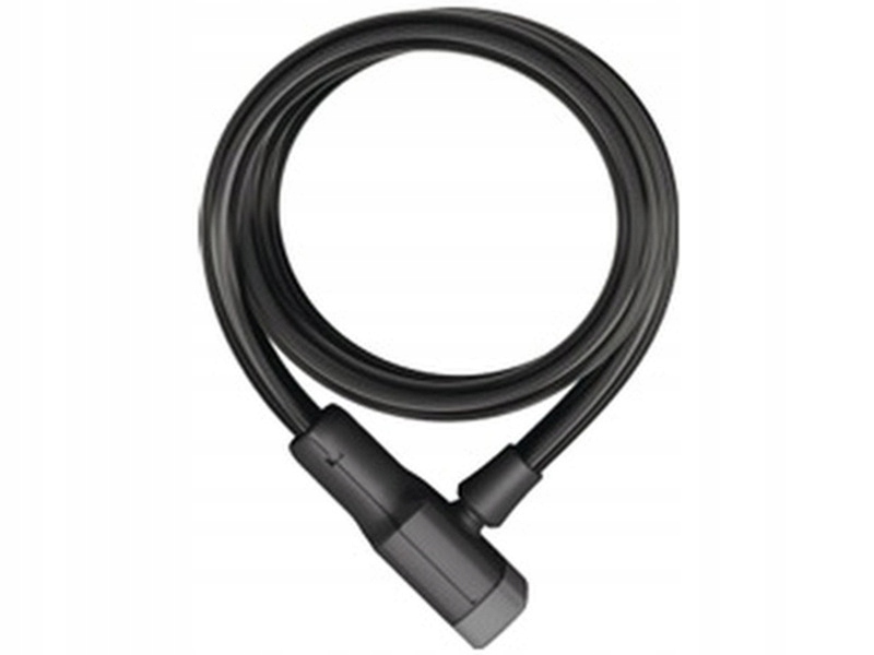 Zapięcie rowerowe Abus Racer 6412K/120 Linka Czarny
