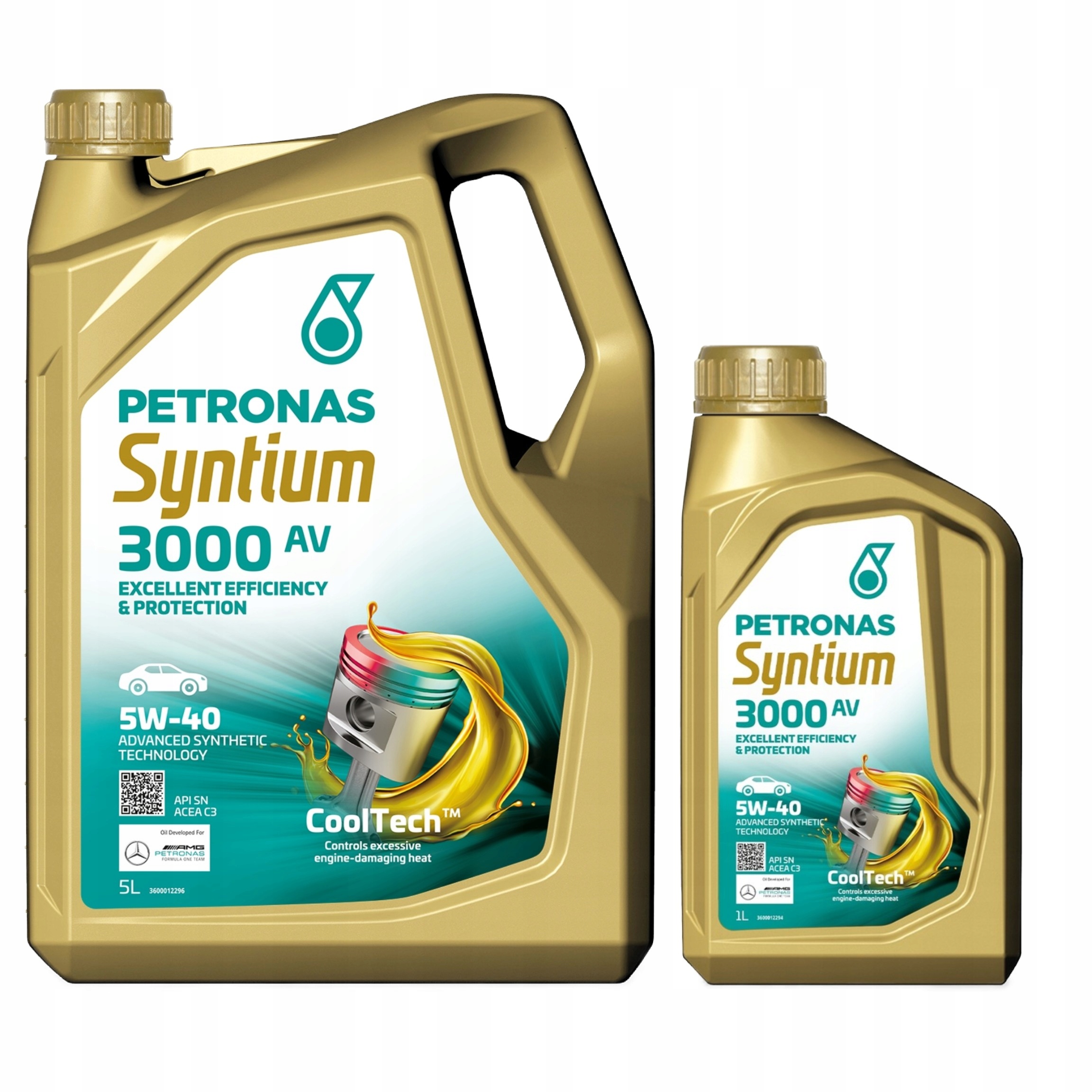 Petronas Syntium 3000 Av 5W-40 Sn 5L Petronas Syntium 3000 Av 5W-40 Sn 1L