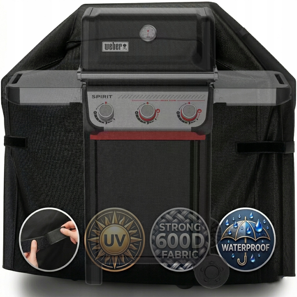 Prémiový obal pro Weber Spirit E-325: voděodolný, Uv ochrana